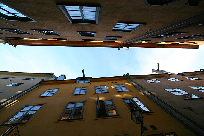 Narrow streets in Old town