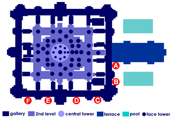 layout of Bayon