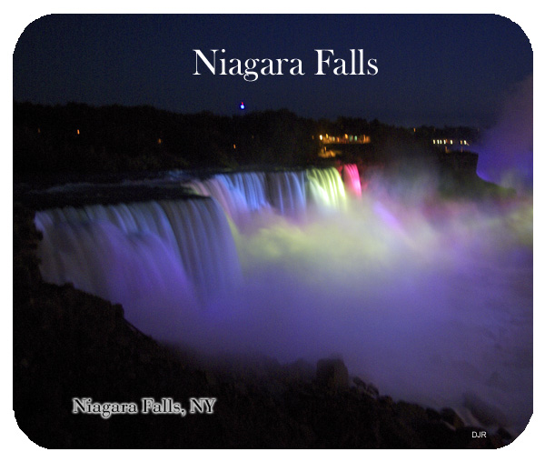 Niagara Falls at Night