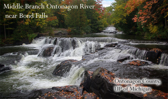 Bond Falls Cascades