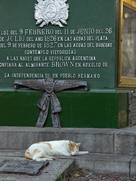 Tomb of Almirante Brown, Recoleta