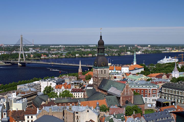 Riga, from St Peters Church