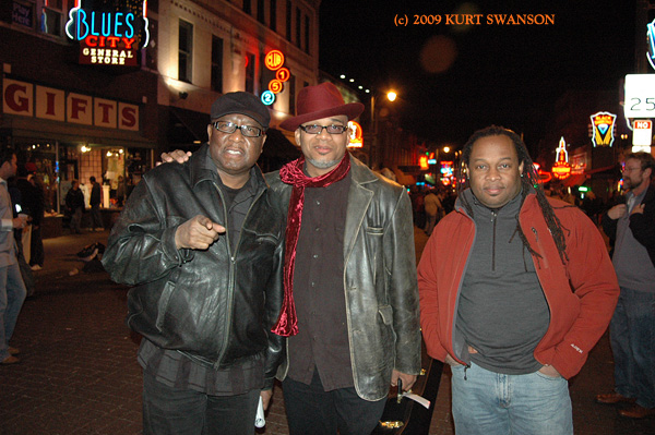 PRESTON SHANNON (mr. beale st.), TORONZO CANNON, RUSS GREEN