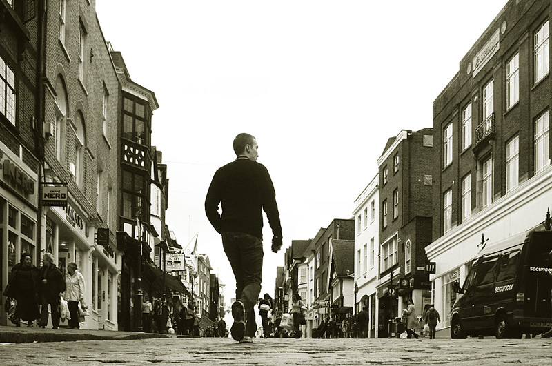In The Street by Ray Pettit