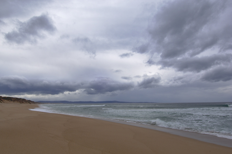 The Beach Is Calm in a Storm by Kent Wisner*