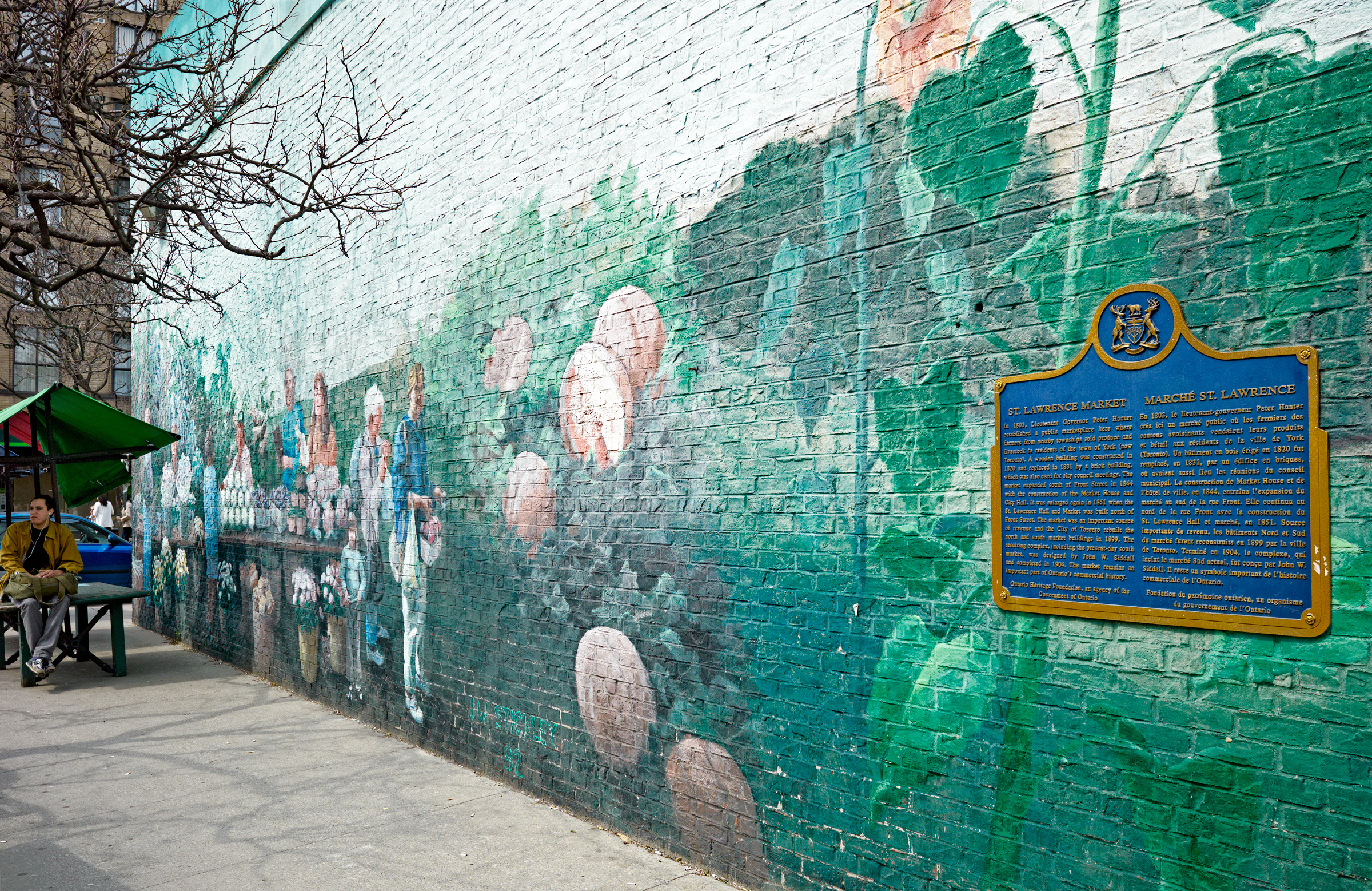 St Lawrence Market mural second market 