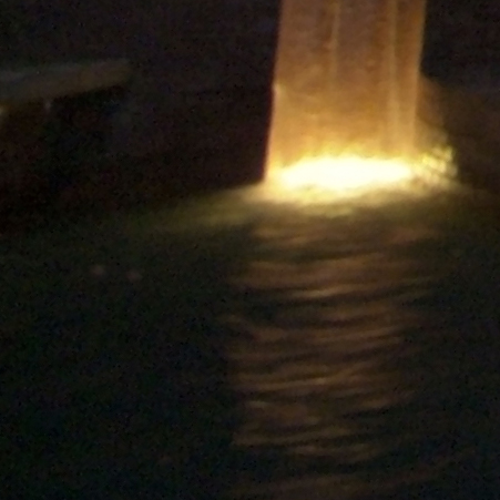 Bayou Place Waterfall near Wortham 01 detail a