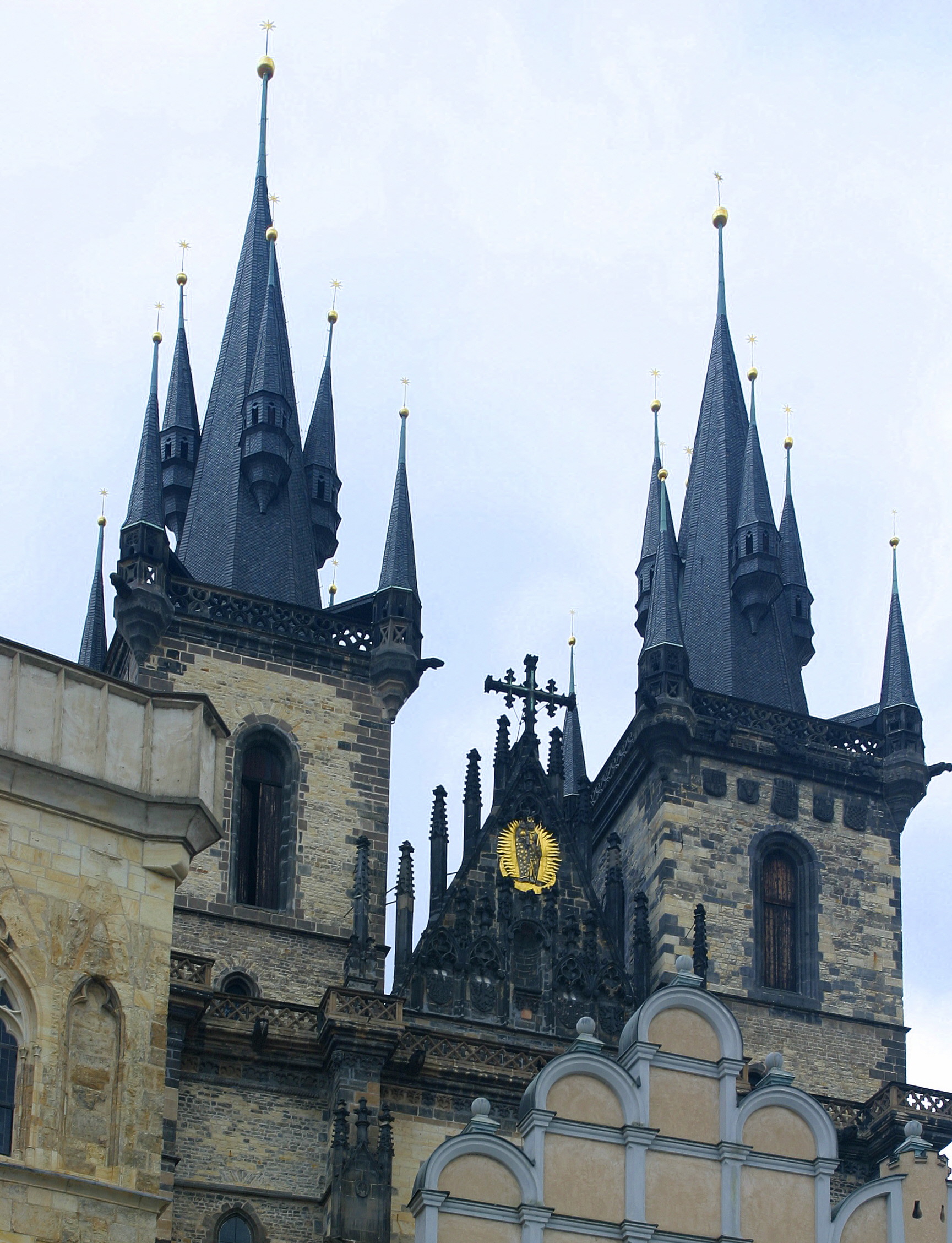 The Gothic Spires ...