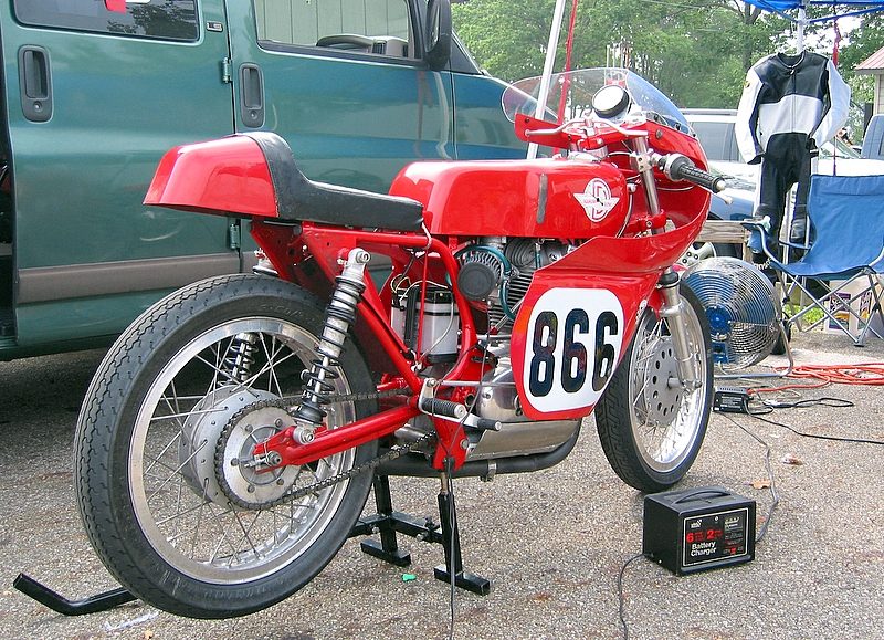 Ducati single racebike