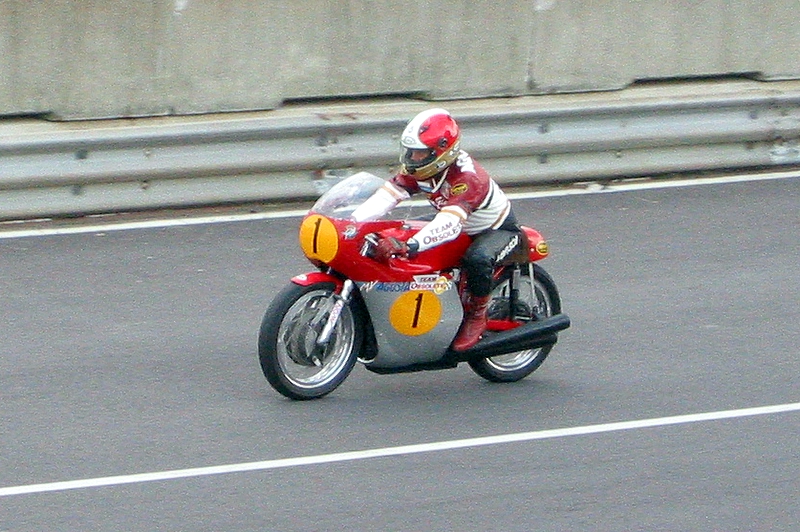 Agostini on the MV Agusta 500 triple