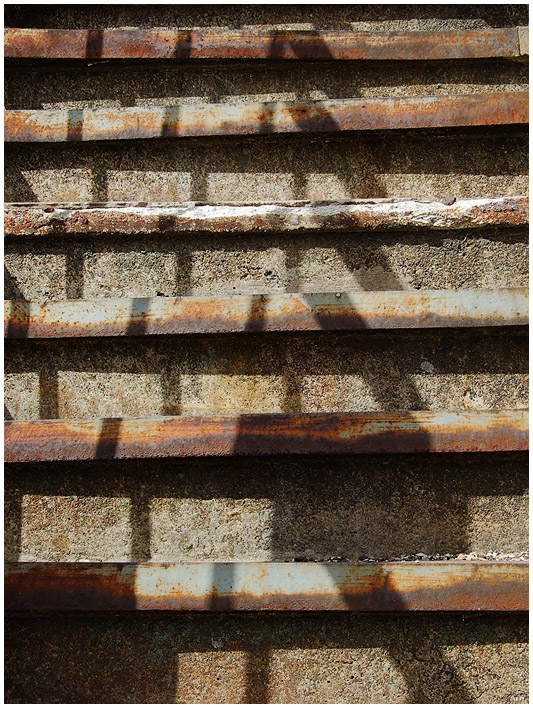 concrete and steel