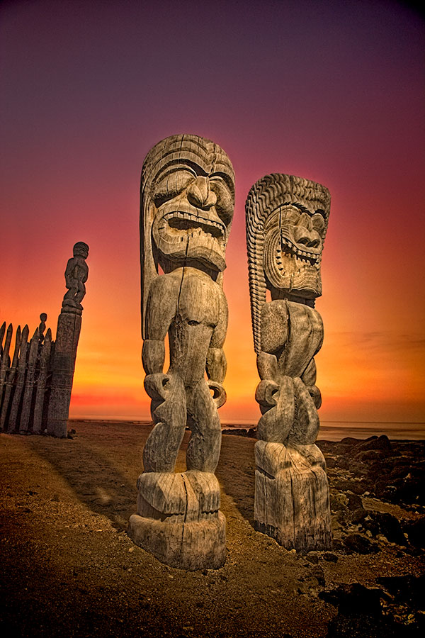 Tiki warriors