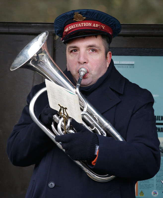 Salvation Army Bandsman.