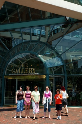 In downtown Baltimore