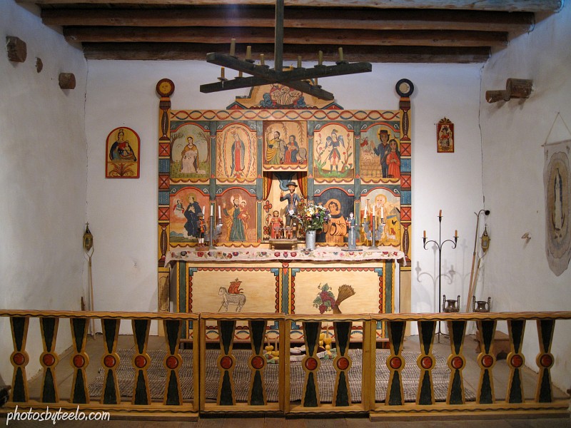 Inside the chapel