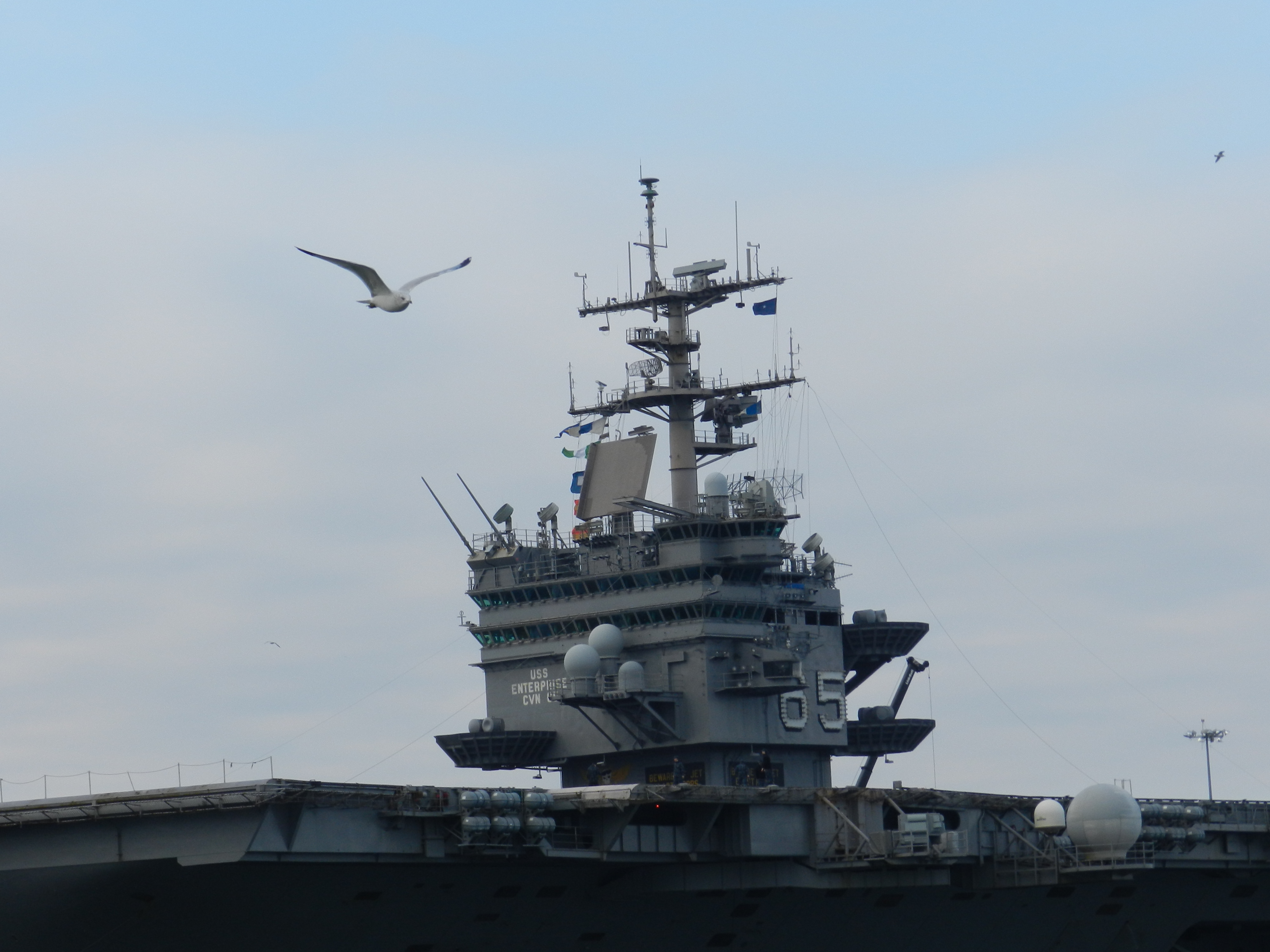 CVN-65 2 2nd oldest commissioned vessel in US Navy.JPG