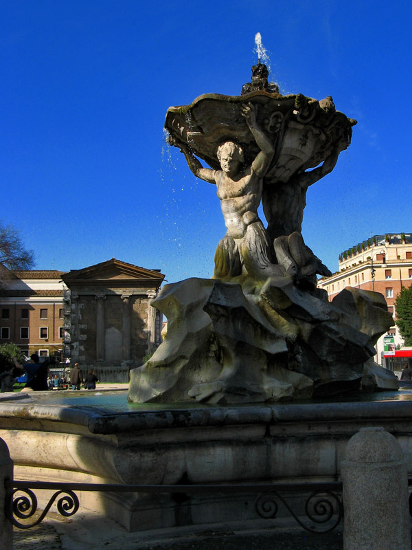 Fontana dei TritoniPiazza della Bocca della Veritá0125