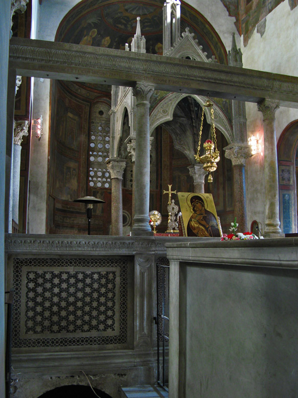 Raised Altar, detailSanta Maria in Cosmedin0153