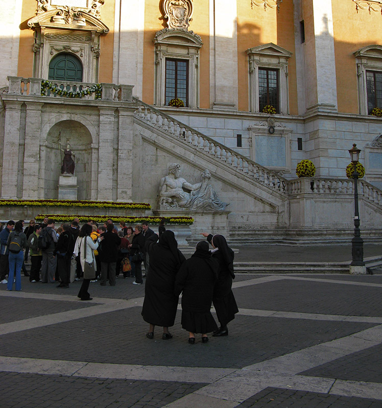 The Palazzo del Senatorio on Piazza del Campidoglio0331