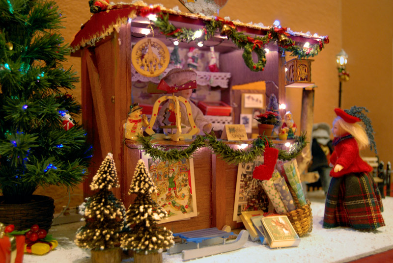 A Christmas Market  Booth