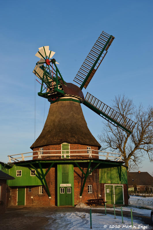 Historic Windmill in Eddelak