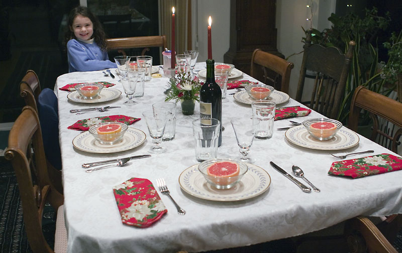 Annika at the Table
