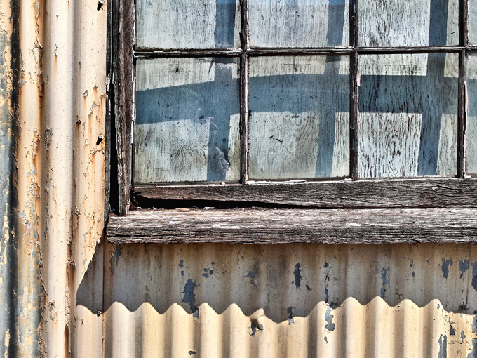 Granville Island -- An Old Window