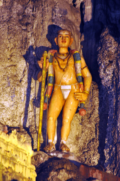 Figure in Batu Caves