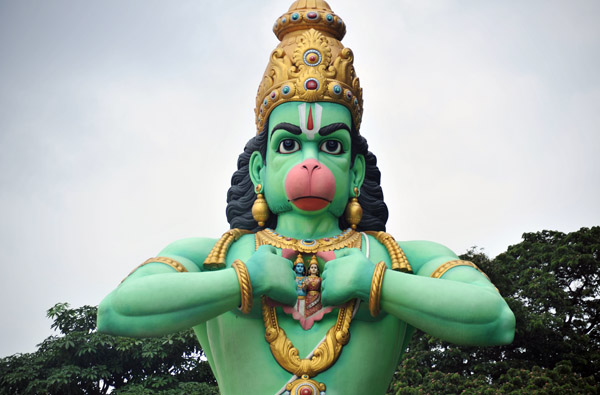 Large Hanuman statue, Batu Caves