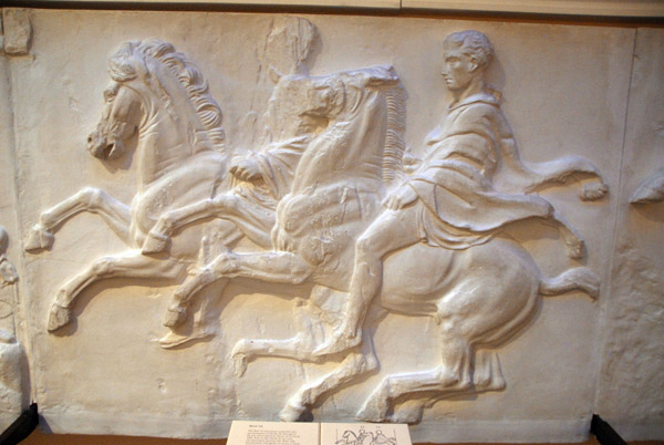 1802 cast of the West Frieze of the Parthenon Block VII