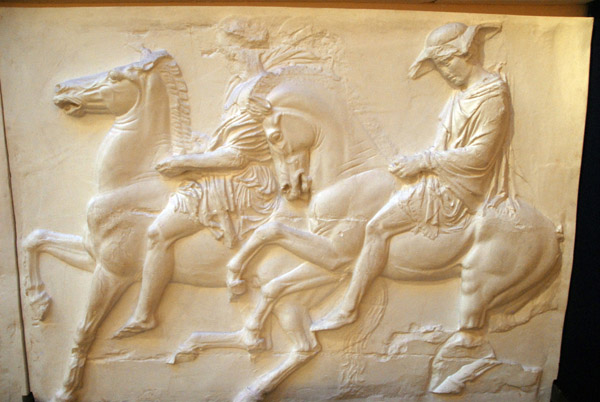 1802 cast of the West Frieze of the Parthenon Block IX