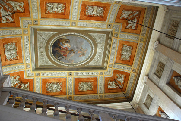 Grand staircase of the Napoleonic wing of the Procuraties, entrance to the museums on St. Mark's Square