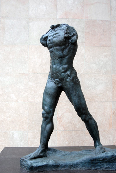L'homme qui marche by Auguste Rodin, 1907