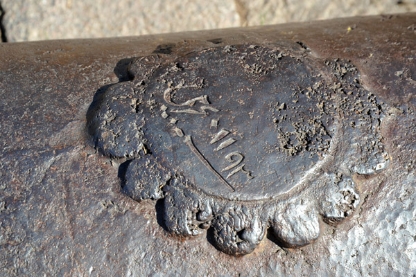 Golconda Fort cannon dated 1193 A.H.