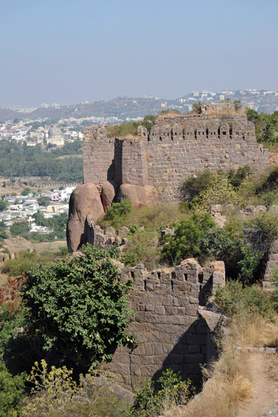 Northwestern fortifications, Golconda Fort