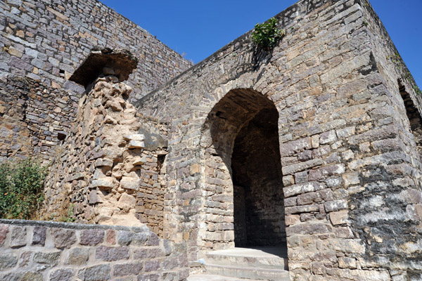 Palace ruins, Golconda Fort