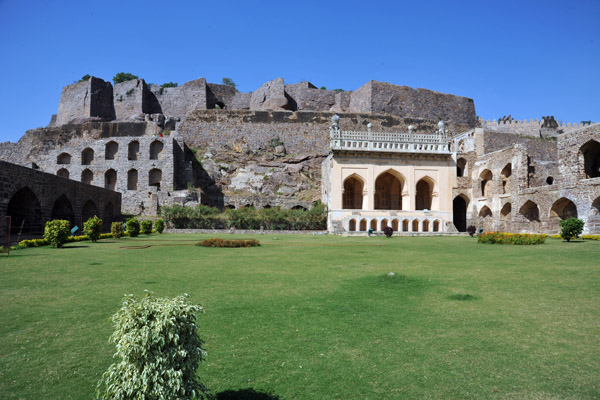 Taramati Mosque and the Citadel, Golconda Fort