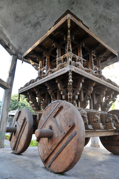 Wooden Chariot - Jetaprolu Samsthan - 17th C.