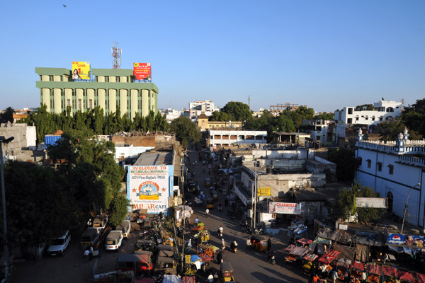 View east from the Charminar