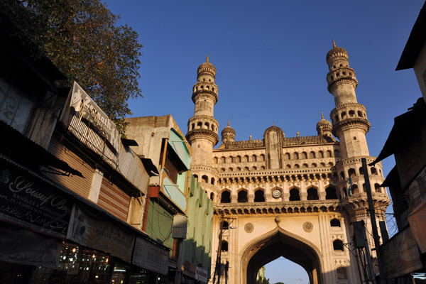 The Charminar in late afternoon from the west