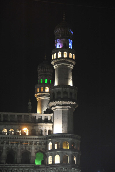 Charminar at night, Hyderabad