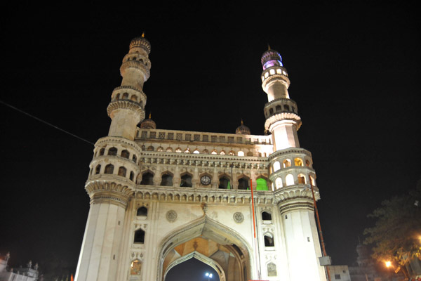 Charminar at night, Hyderabad