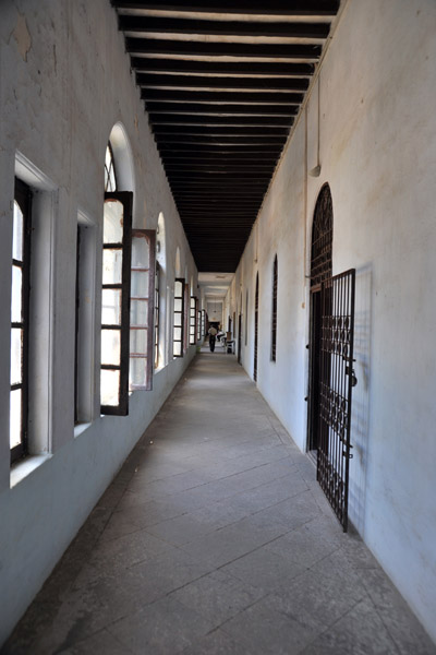 Hallway on the upper level of Purani Haveli Palace