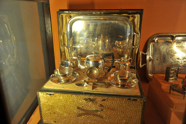 Silver picnic set, HEH The Nizam Museum