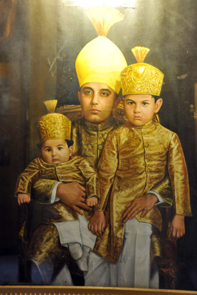 The Nizam with his two young sons