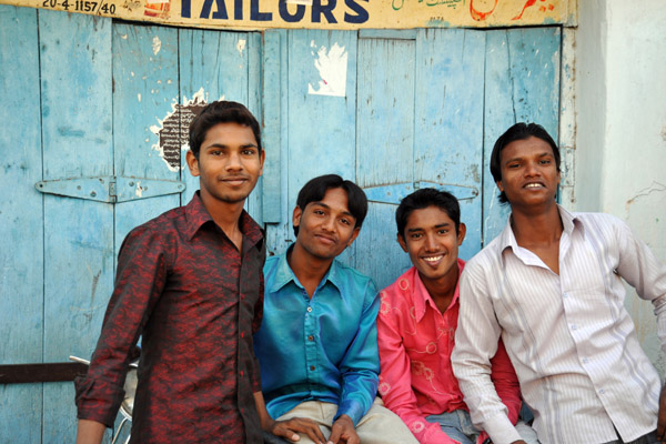Friendly Hyderabadis in Old Town