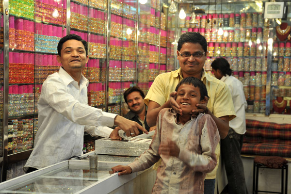 Bangle shop, Laad Bazaar, Hyderabad