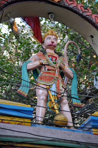 Small Hanuman Temple near the High Court