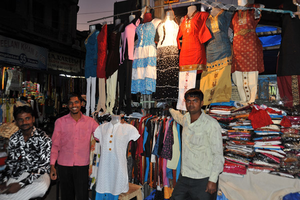 Hyderabad bazaar merchants