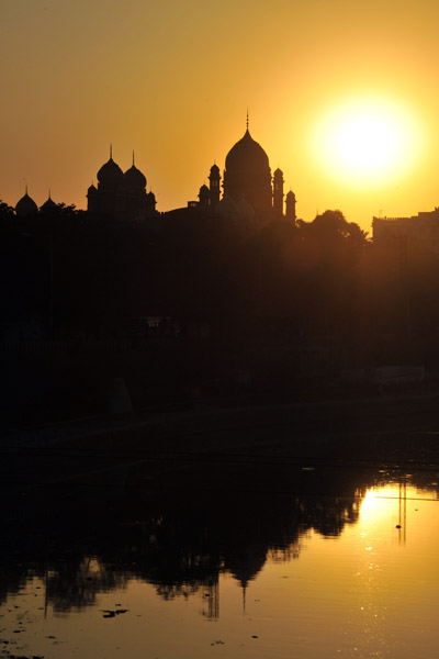 Sunset, A.P. High Court, Huderabad